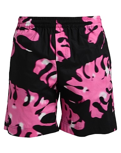 MSGM Swim shorts Fuchsia 100% Cotton