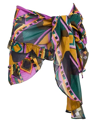 KRISTINA TI Cover-ups Purple 100% Cotton