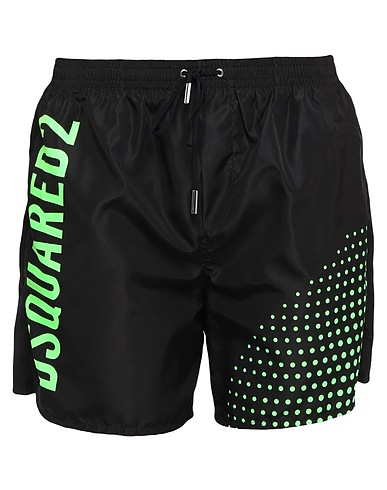DSQUARED2 Swim shorts Black 100% Polyester