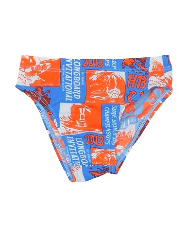 SMALL PAUL by PAUL FRANK Swim briefs Orange 80% Nylon, 20% Lycra®