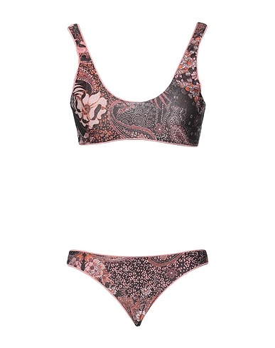 F**K PROJECT Bikini Dark brown 81% Polyester, 14% Polyamide, 5% Elastane
