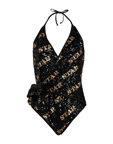 MOSCHINO One-piece swimsuits Black 100% Polyester