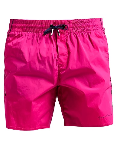GIORGIO ARMANI Swim shorts Mauve 92% Polyamide, 8% Elastane
