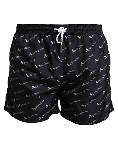 AQUASCUTUM ACTIVE Swim shorts Black 100% Polyester