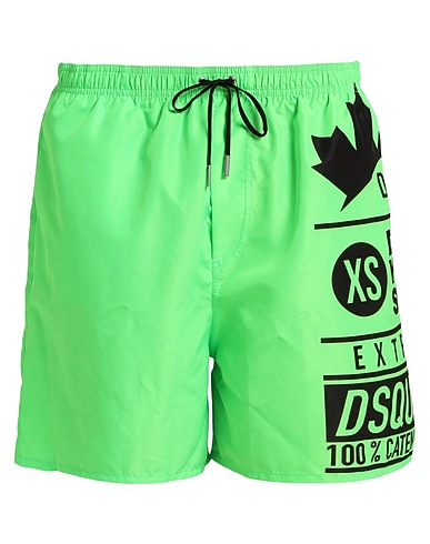 DSQUARED2 Swim shorts Green 100% Polyester