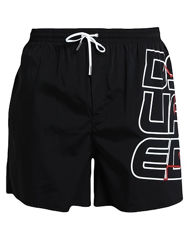 DSQUARED2 Boxer mare Nero 92% Poliammide, 8% Elastan