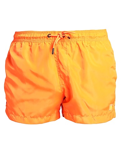 4GIVENESS Swim shorts Orange 100% Polyester