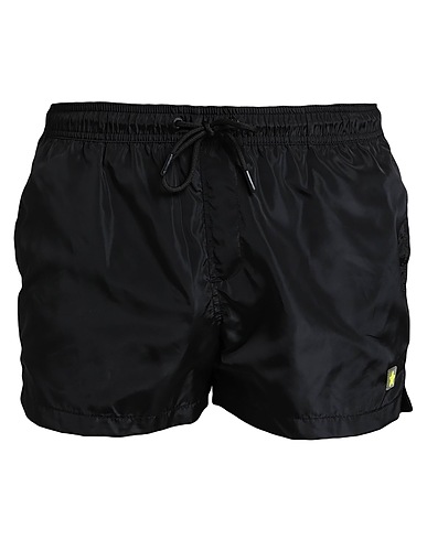 4GIVENESS Swim shorts Black 100% Polyester