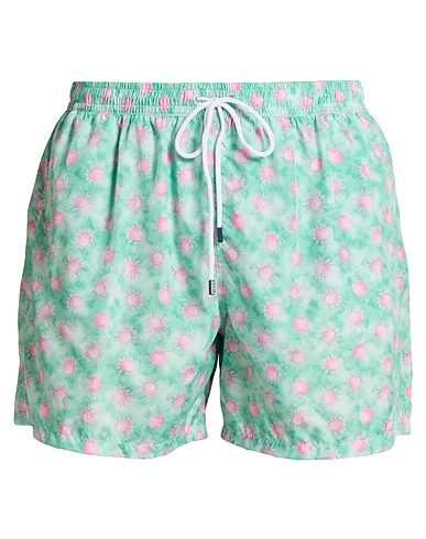 FEDELI Swim shorts Green 100% Polyester