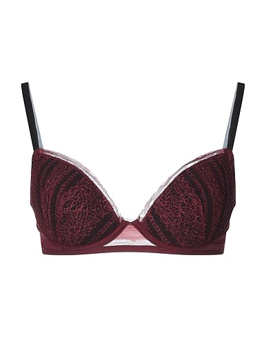 CHRISTIES Bra Burgundy 75% Polyamide, 25% Elastane