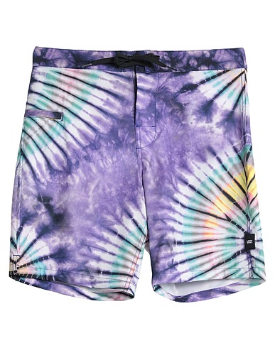 VANS Swim shorts Purple 90% Polyester, 10% Elastane
