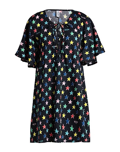 MOSCHINO Cover-ups Black 100% Cotton