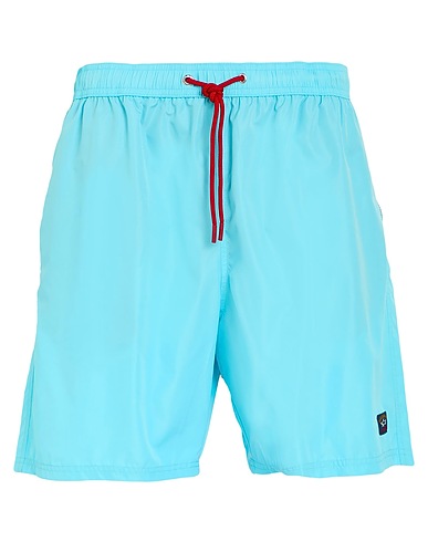 PAUL & SHARK Swim shorts Turquoise 100% Polyester