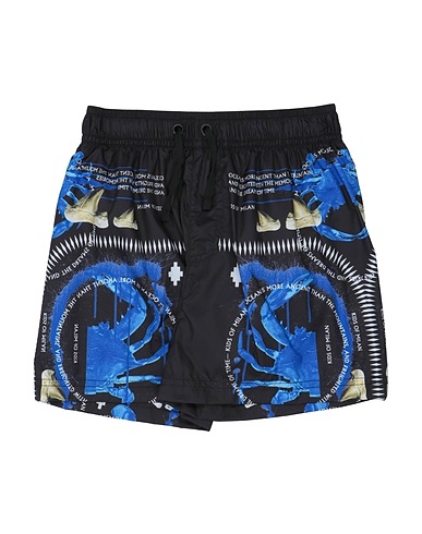 MARCELO BURLON Swim shorts Black 100% Polyester