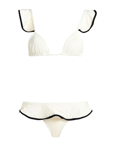 S AND S Bikini Ivory 81% Polyamide, 19% Elastane