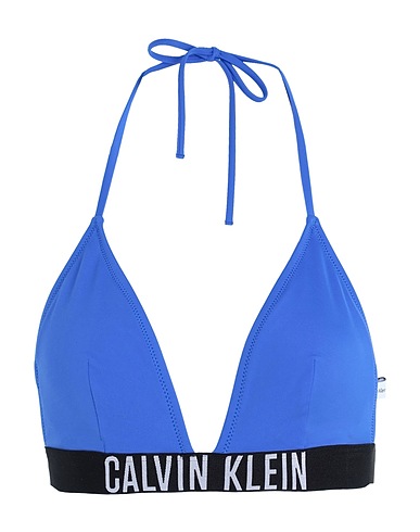 CALVIN KLEIN Bikini Bright blue 78% Polyamide, 22% Elastane