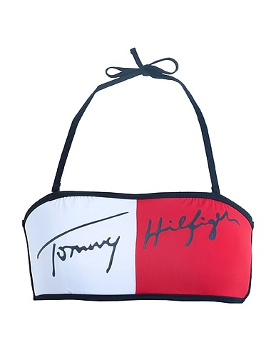 TOMMY HILFIGER Bikini Red 78% Recycled polyamide, 22% Elastane