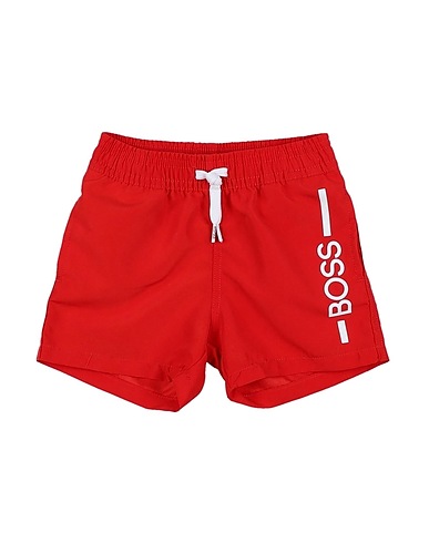 BOSS Shorts & Bermudas Rot 100% Polyester