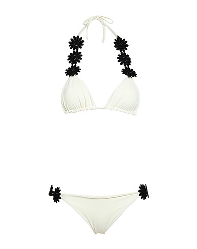 S AND S Bikini Ivory 81% Polyamide, 19% Elastane
