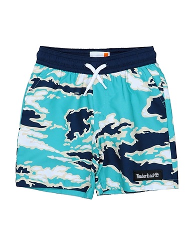 TIMBERLAND Swim shorts Turquoise 100% Polyester