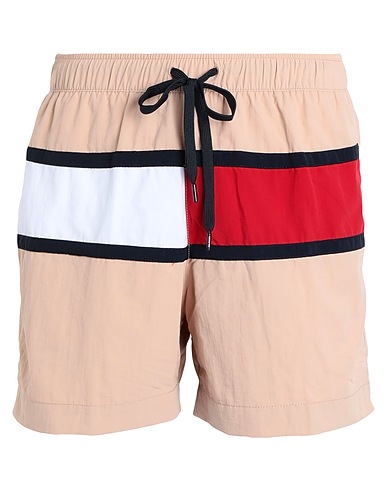 TOMMY HILFIGER Swim shorts MEDIUM DRAWSTRING
 Sand 100% Recycled polyamide