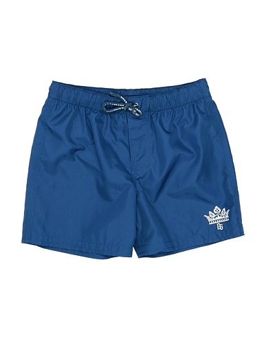 DOLCE&GABBANA Swim shorts Blue 100% Polyester