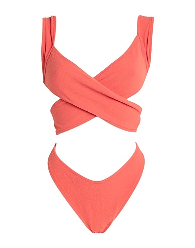 REINA OLGA One-piece swimsuits Coral 95% Polyamide, 5% Elastane