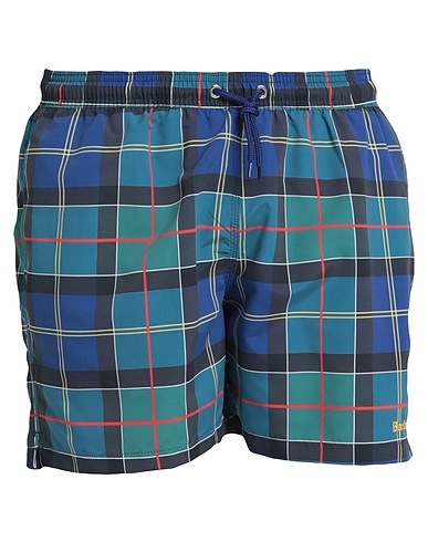 BARBOUR Swim shorts Dark green 100% Polyester