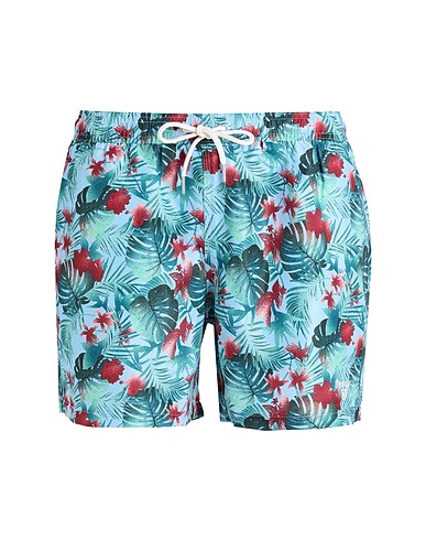 BARBOUR Swim shorts Sky blue 100% Polyester