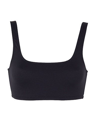 8 by YOOX Bikini RECYCLED POLY BIKINI TOP
 Black 91% Recycled polyamide, 9% Elastane