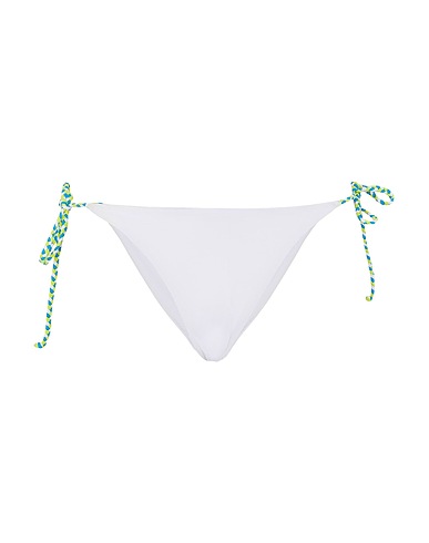 8 by YOOX Bikini RECYCLED POLY BRAID BIKINI BRIEF
 White 90% Recycled polyamide, 10% Elastane