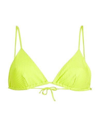 8 by YOOX Bikini RECYCLED POLY BIKINI BRA
 Lime green 90% Recycled polyamide, 10% Elastane