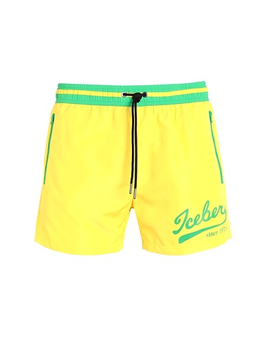 ICEBERG Boxer mare Giallo 100% Poliestere