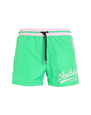 ICEBERG Boxer mare Verde 100% Poliestere