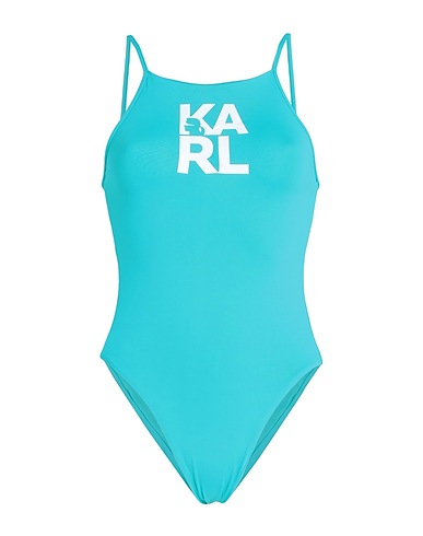 KARL LAGERFELD Costume intero Turchese 85% Poliammide, 15% Elastan