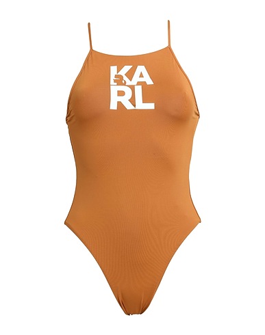 KARL LAGERFELD Costume intero Cuoio 85% Poliammide, 15% Elastan