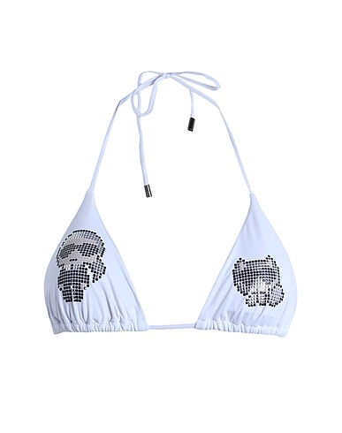 KARL LAGERFELD Bikini Bianco 85% Poliammide, 15% Elastan