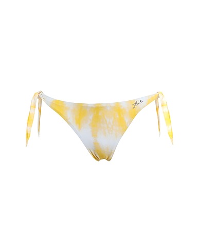 KARL LAGERFELD Bikini Yellow 85% Polyamide, 15% Elastane
