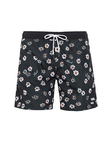 KARL LAGERFELD Boxer mare Nero 100% Poliestere