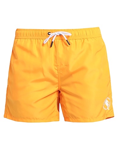BIKKEMBERGS Swim shorts Apricot 100% Polyester