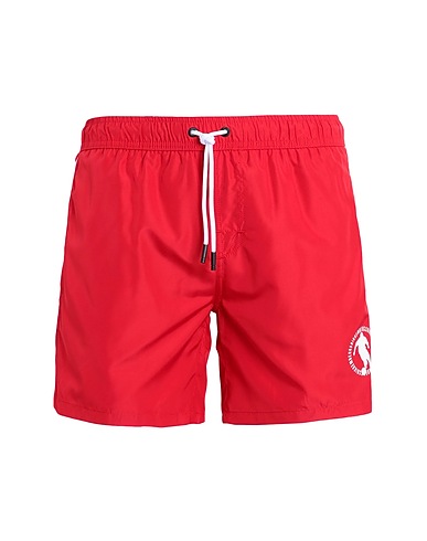 BIKKEMBERGS Swim shorts Red 100% Polyester