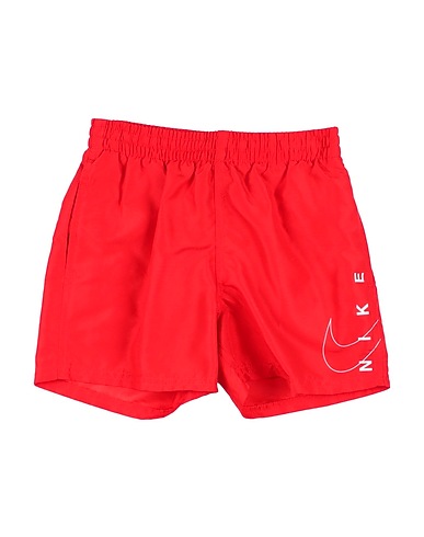 NIKE Swim shorts 4 VOLLEY SHORT Red 100% Polyester