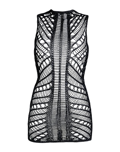 MOEVA Cover-ups Black 80% Cotton, 20% Polyamide