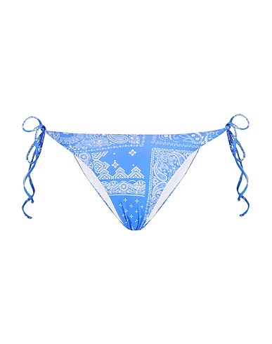 8 by YOOX Bikini PRINTED RECYCLED POLY BIKINI BRIEF
 Blu 90% Poliammide riciclato, 10% Elastan