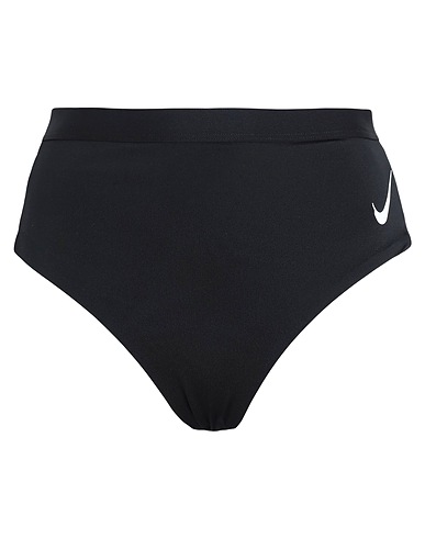 NIKE Bikini High Waist Cheeky Bottom
 Black 83% Recycled polyester, 17% Elastane