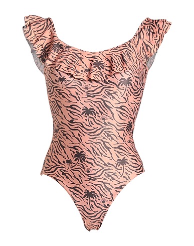 ALBERTINE One-piece swimsuits Salmon pink 78% Recycled polyester, 22% Elastane