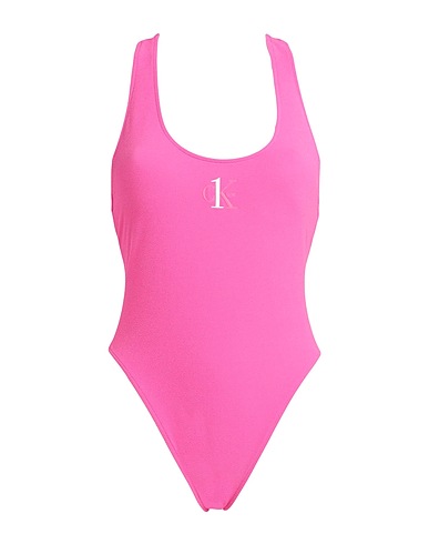 CALVIN KLEIN Badeanzug Fuchsia 85% Polyamid, 15% Elastan