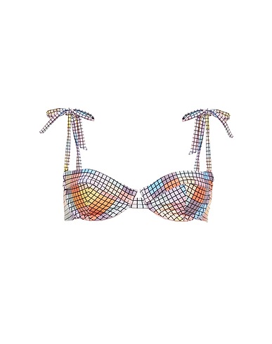 GANNI Bikini Sky blue 78% Recycled polyamide, 22% ECONYL®