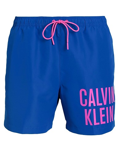 CALVIN KLEIN Swim shorts Blue 100% Recycled polyester
