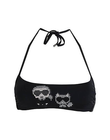 KARL LAGERFELD Bikini Black 85% Polyamide, 15% Elastane